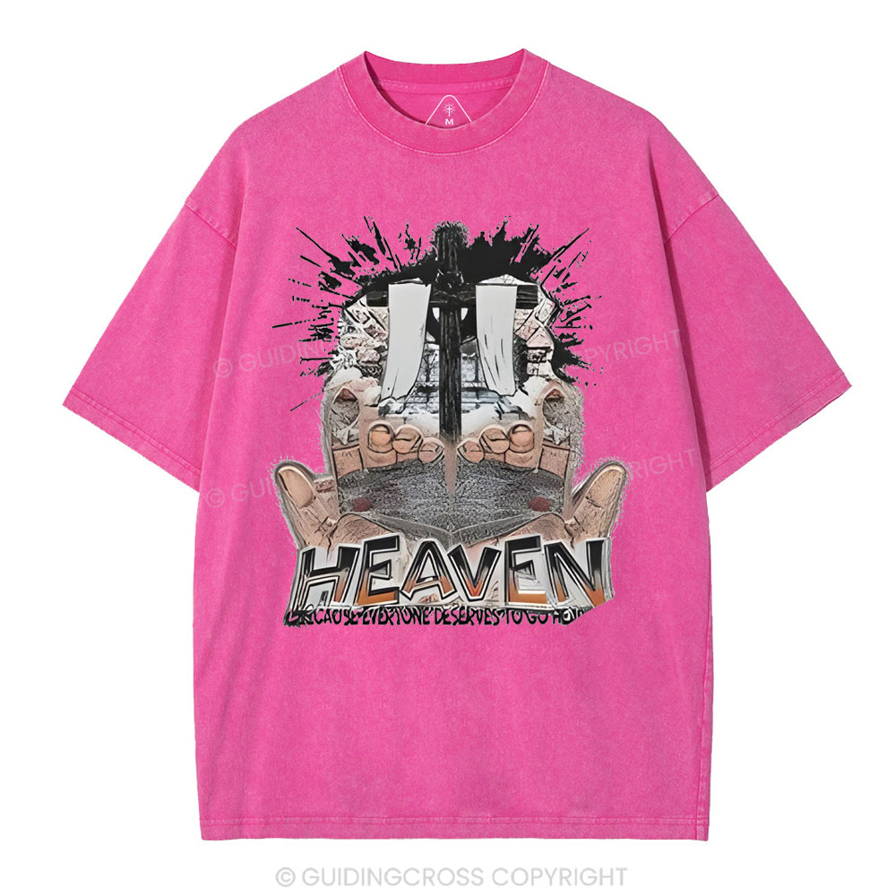 Heaven Christian Washed T-Shirt