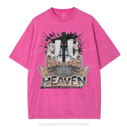 Heaven Christian Washed T-Shirt
