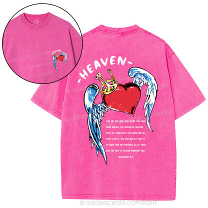 Heaven Christian Washed T-Shirt