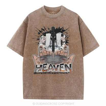 Heaven Christian Washed T-Shirt