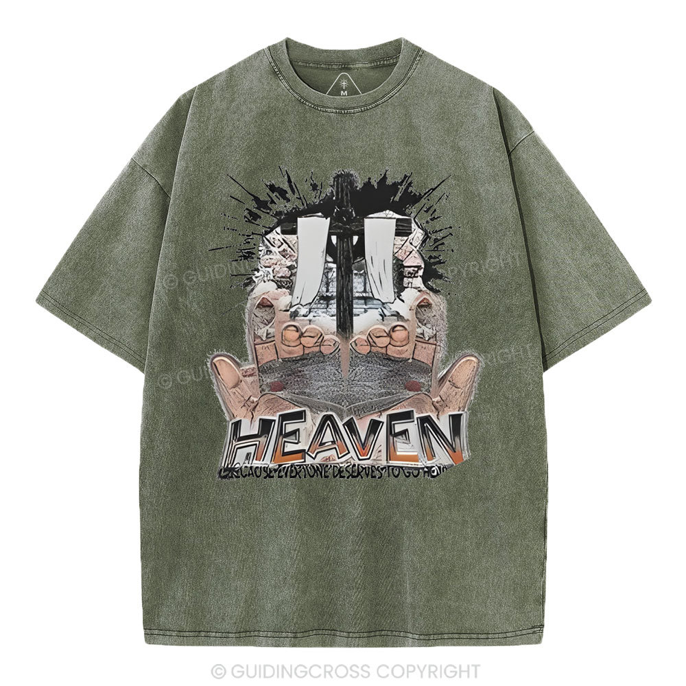Heaven Christian Washed T-Shirt