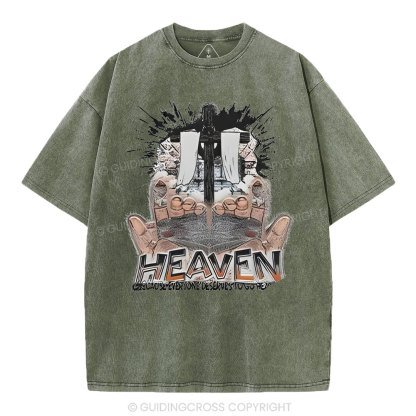 Heaven Christian Washed T-Shirt