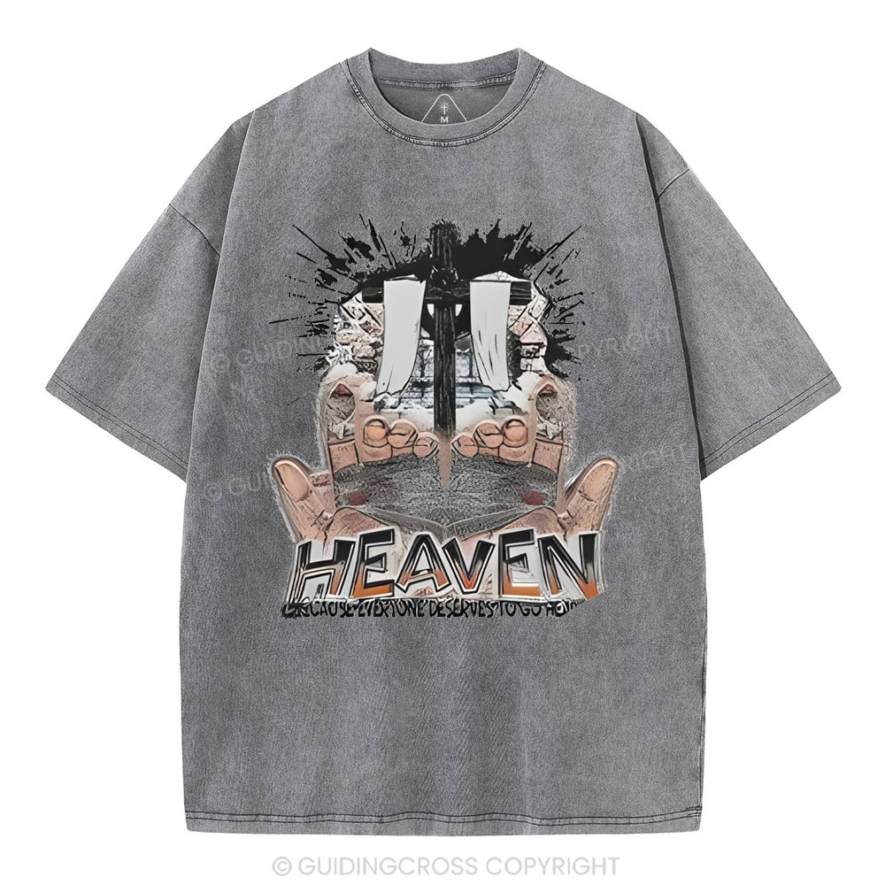 Heaven Christian Washed T-Shirt