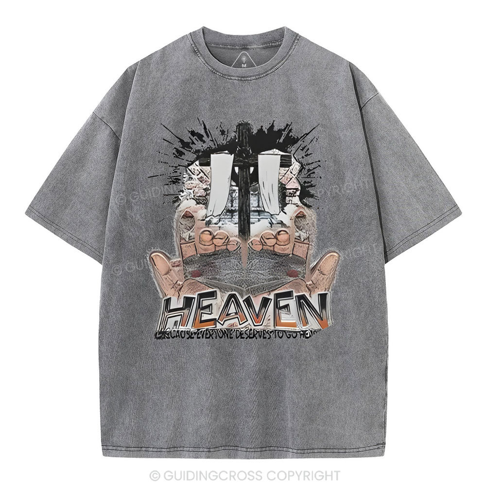 Heaven Christian Washed T-Shirt