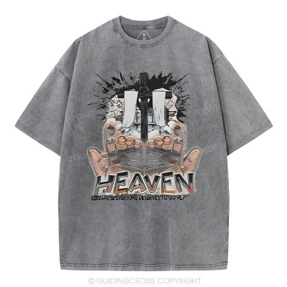 Heaven Christian Washed T-Shirt