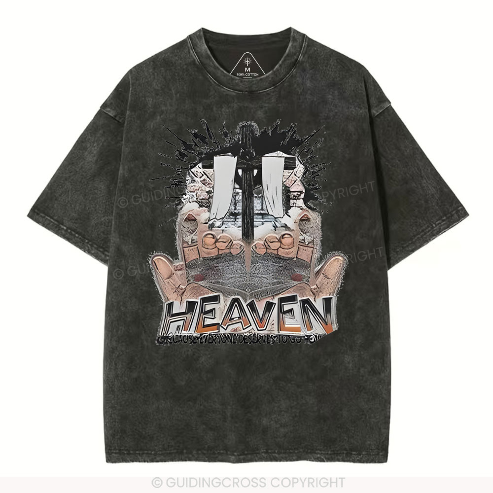 Heaven Christian Washed T-Shirt