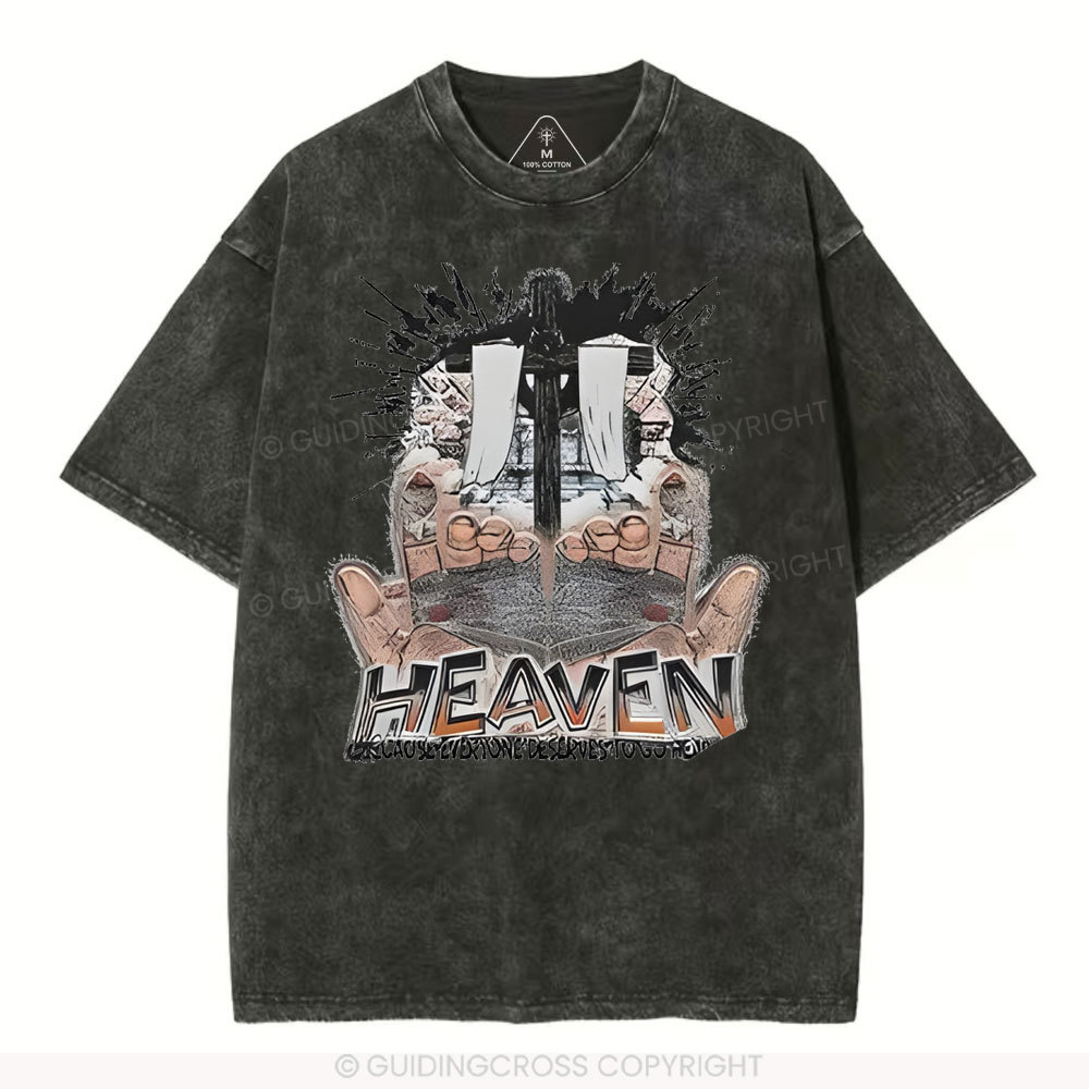 Heaven Christian Washed T-Shirt