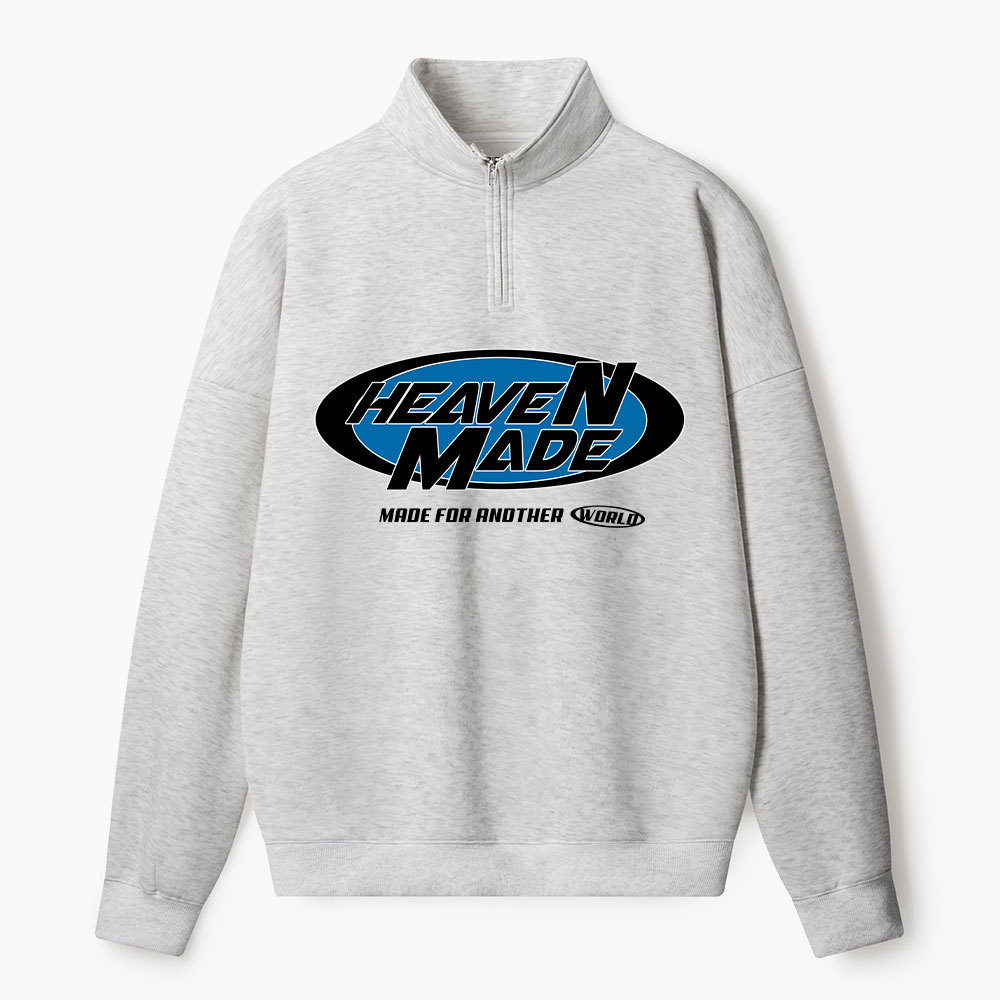 Heaven Made Christian Half Zip Fleece Sweatshirt