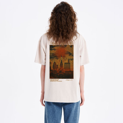 Heaven Meets Earth  Christian Washed T-Shirt