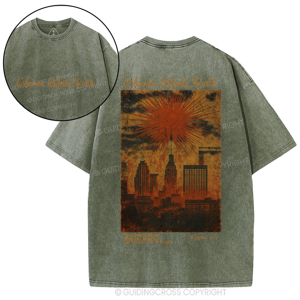 New-Sample Christian Washed T-Shirt Sale - GuidingCross