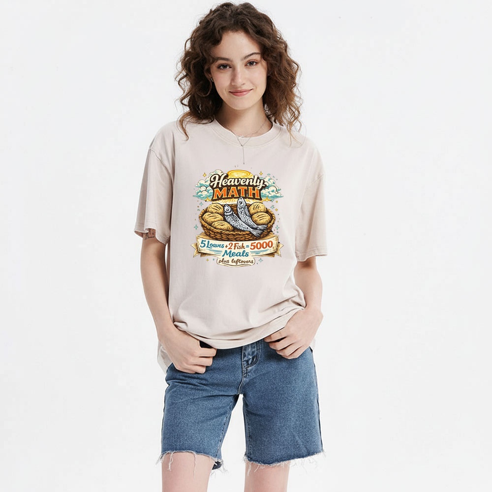 Heavenly Match Christian Washed T-Shirt