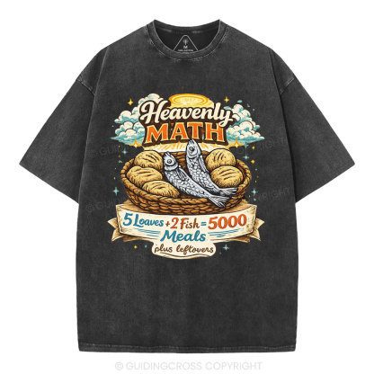 Heavenly Match Christian Washed T-Shirt