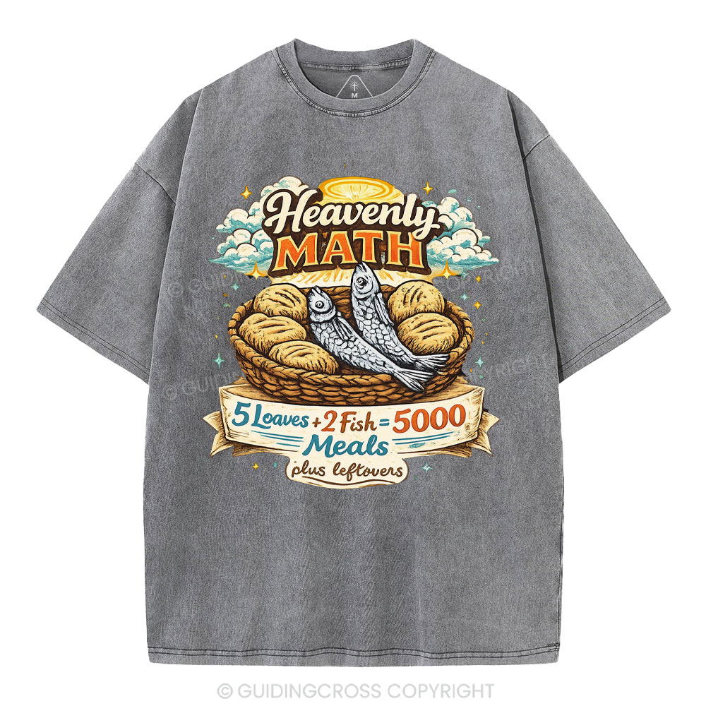 Heavenly Match Christian Washed T-Shirt