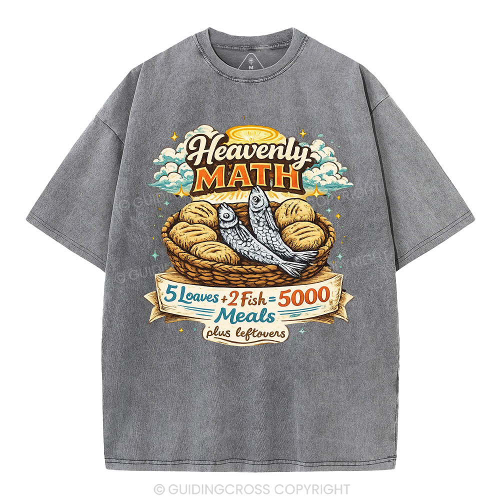 Heavenly Match Christian Washed T-Shirt