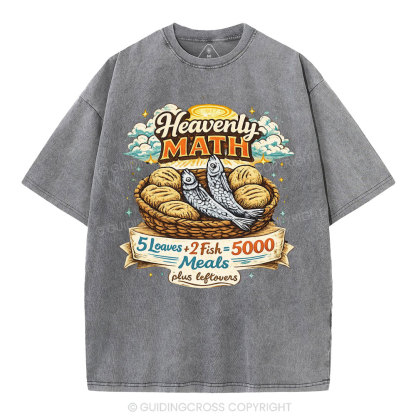 Heavenly Match Christian Washed T-Shirt