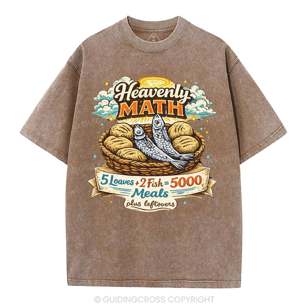 Heavenly Match Christian Washed T-Shirt