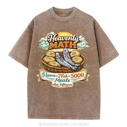 Heavenly Match Christian Washed T-Shirt