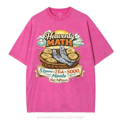 Heavenly Match Christian Washed T-Shirt