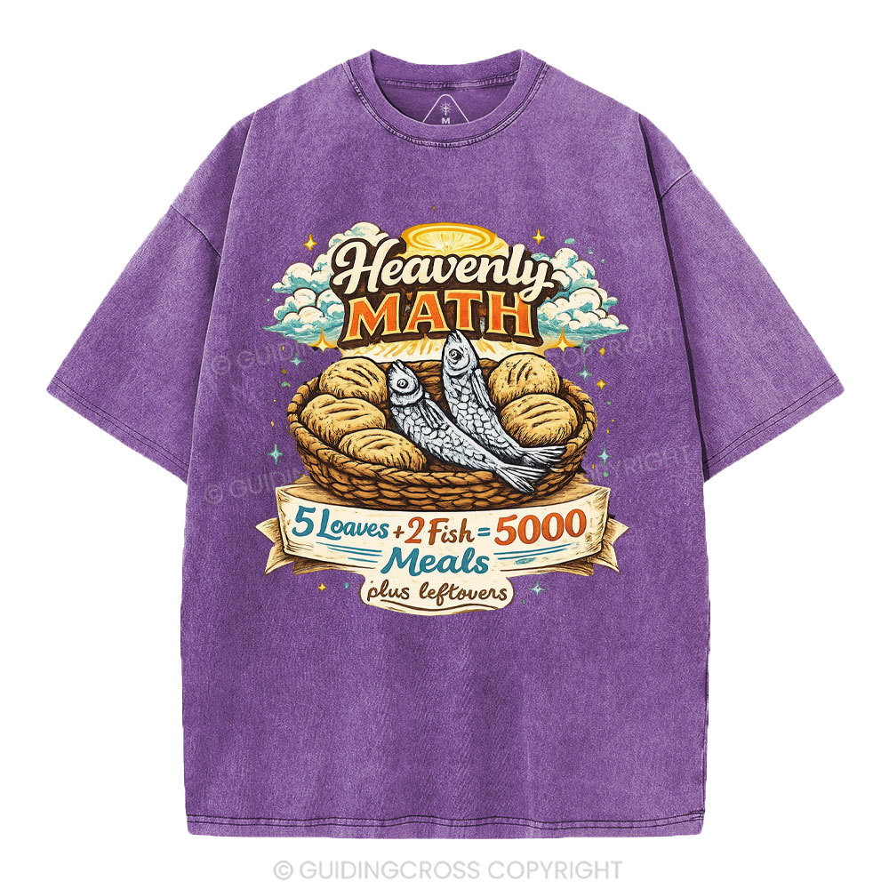 Heavenly Match Christian Washed T-Shirt