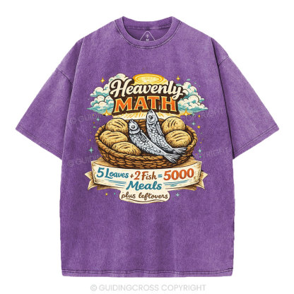 Heavenly Match Christian Washed T-Shirt