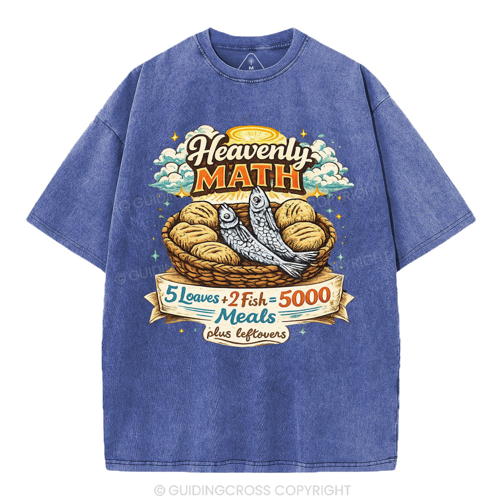 Heavenly Match Christian Washed T-Shirt