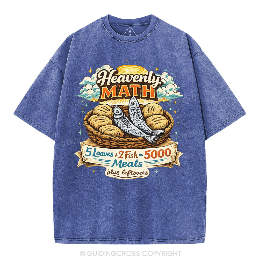 Heavenly Match Christian Washed T-Shirt
