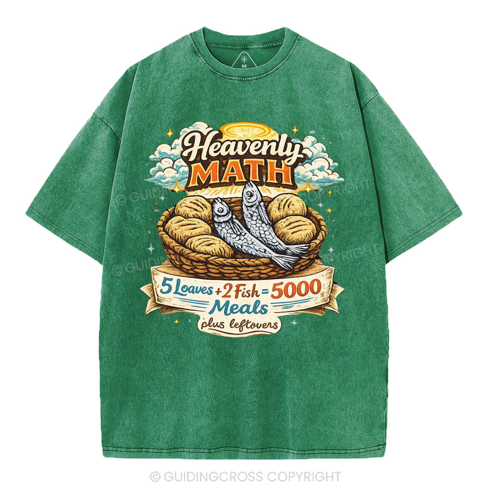 Heavenly Match Christian Washed T-Shirt