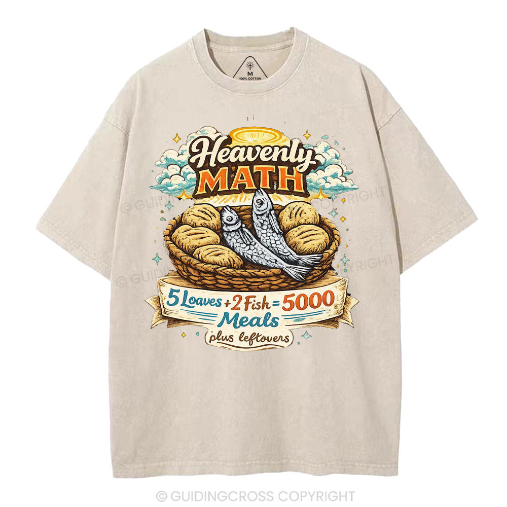 Heavenly Match Christian Washed T-Shirt