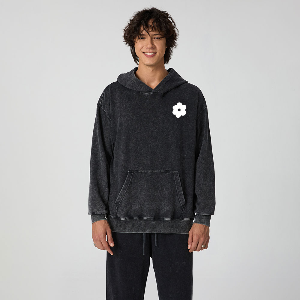 Heavy On Thank You God Christian Washed Hoodie