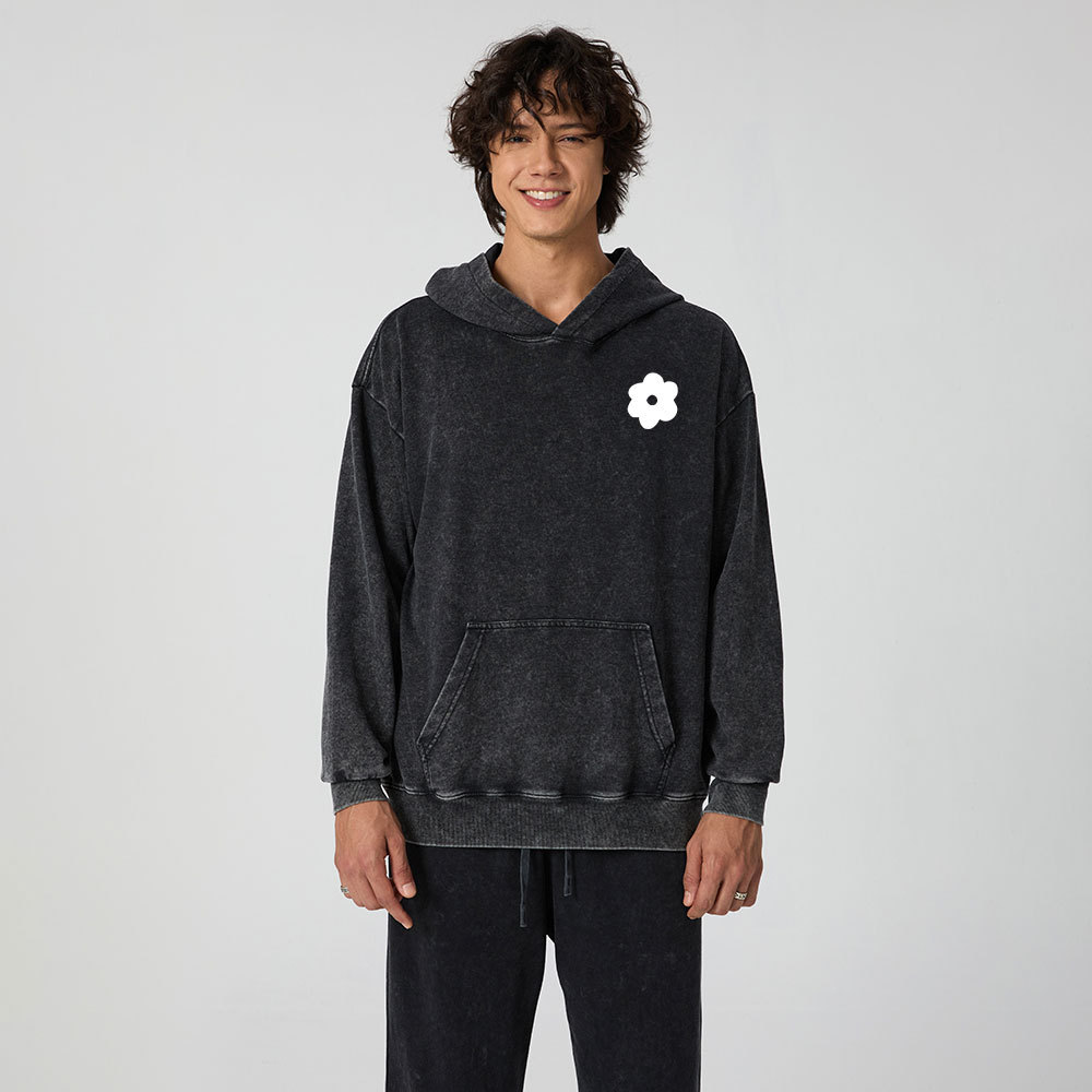 Heavy On Thank You God Christian Washed Hoodie