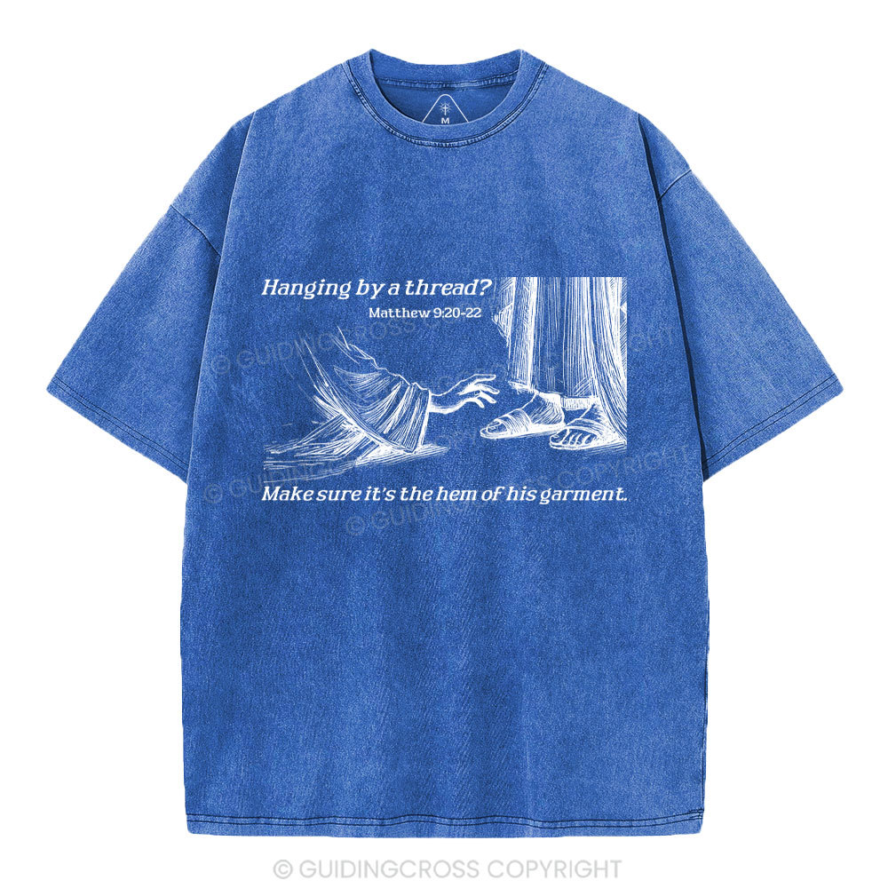 Hem Of His Garment Christian Washed T-Shirt