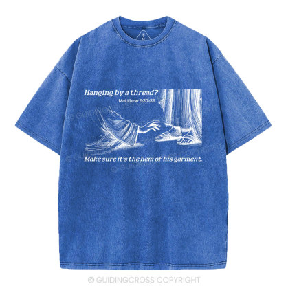 Hem Of His Garment Christian Washed T-Shirt