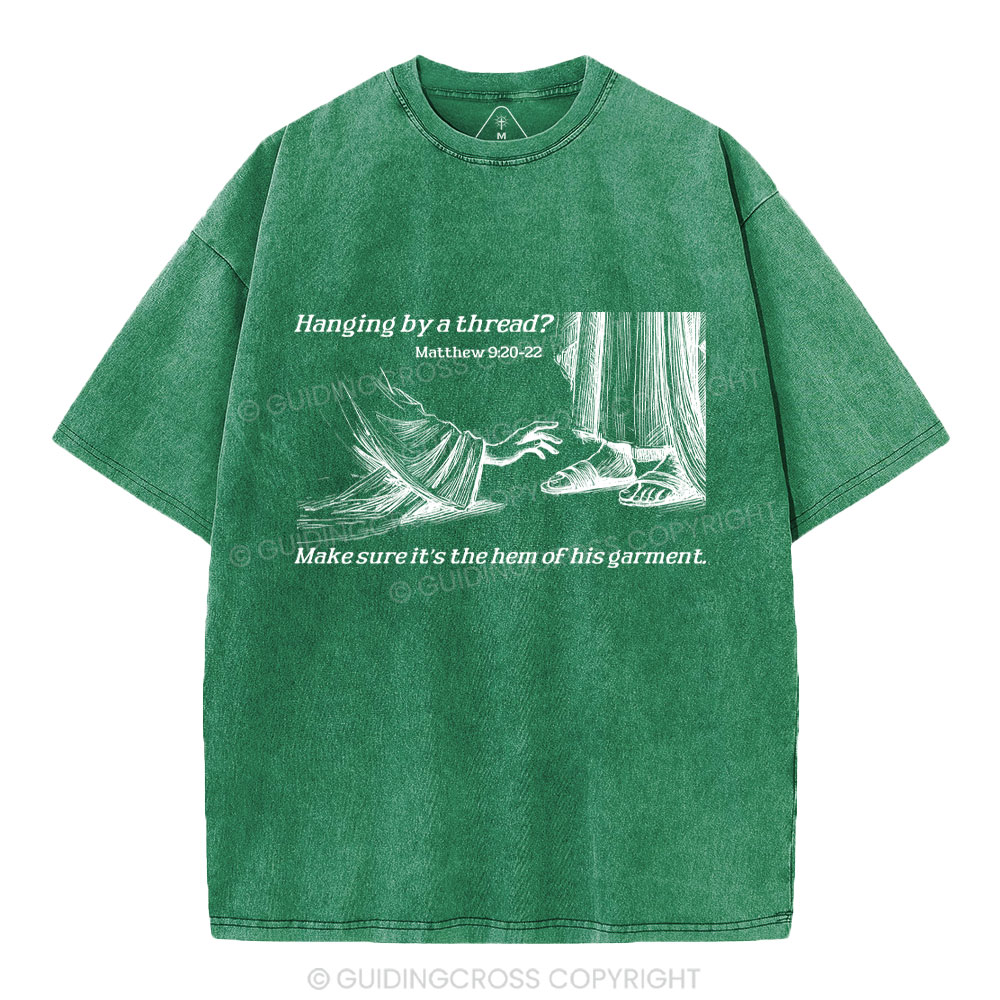 Hem Of His Garment Christian Washed T-Shirt