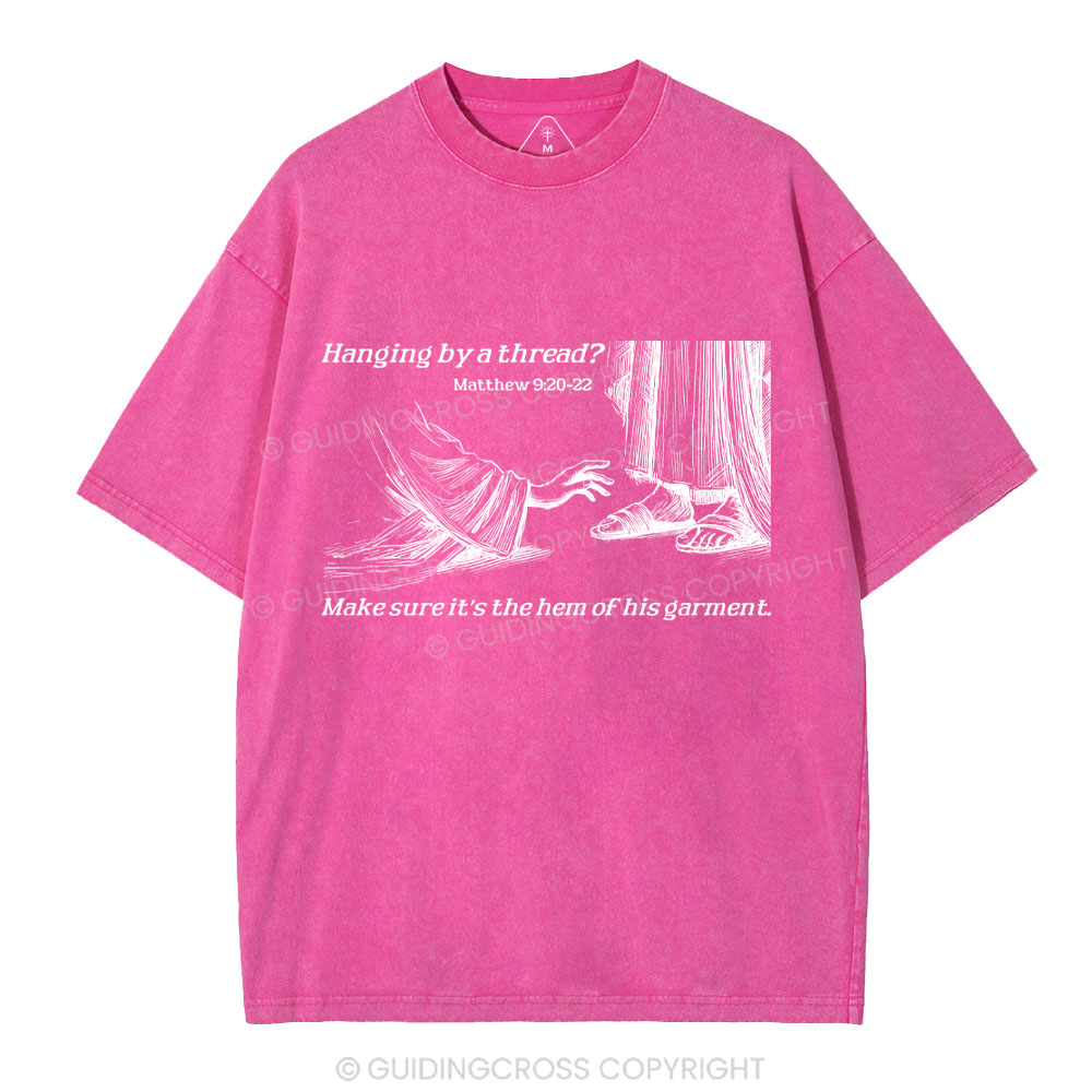 Hem Of His Garment Christian Washed T-Shirt