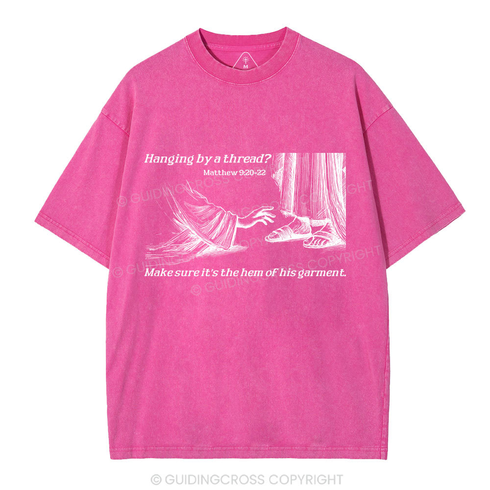Hem Of His Garment Christian Washed T-Shirt
