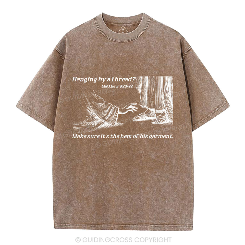 Hem Of His Garment Christian Washed T-Shirt