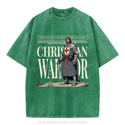 Highlighting God's Love Christian Washed T-Shirt