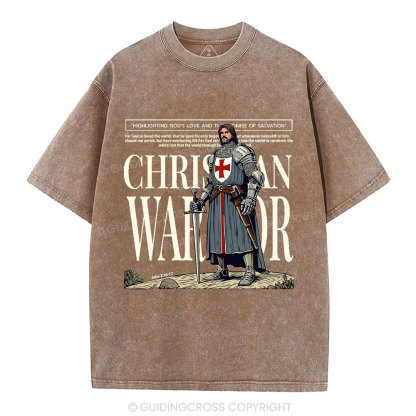 Highlighting God's Love Christian Washed T-Shirt