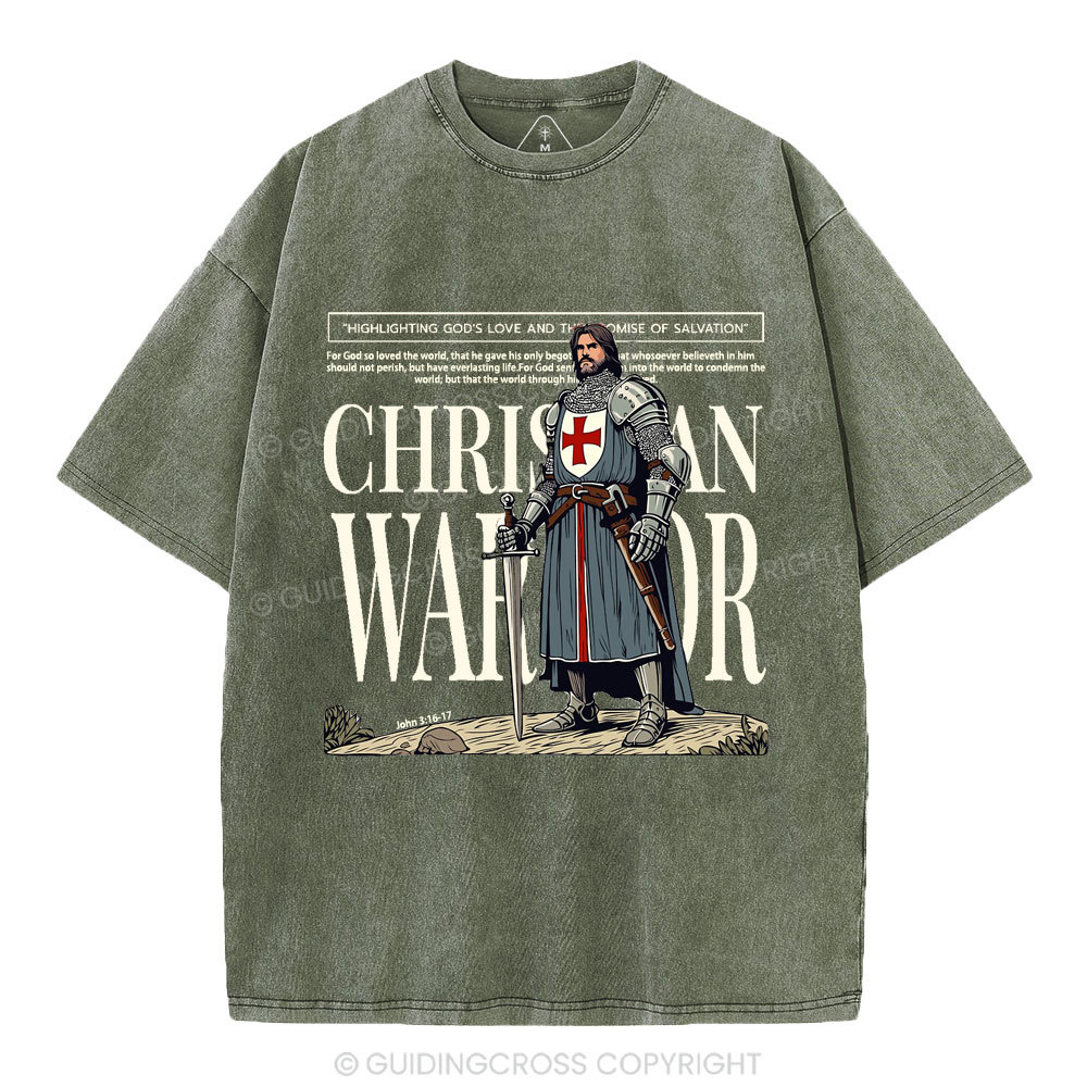 Highlighting God's Love Christian Washed T-Shirt