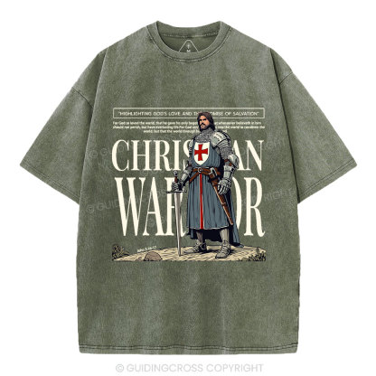 Highlighting God's Love Christian Washed T-Shirt