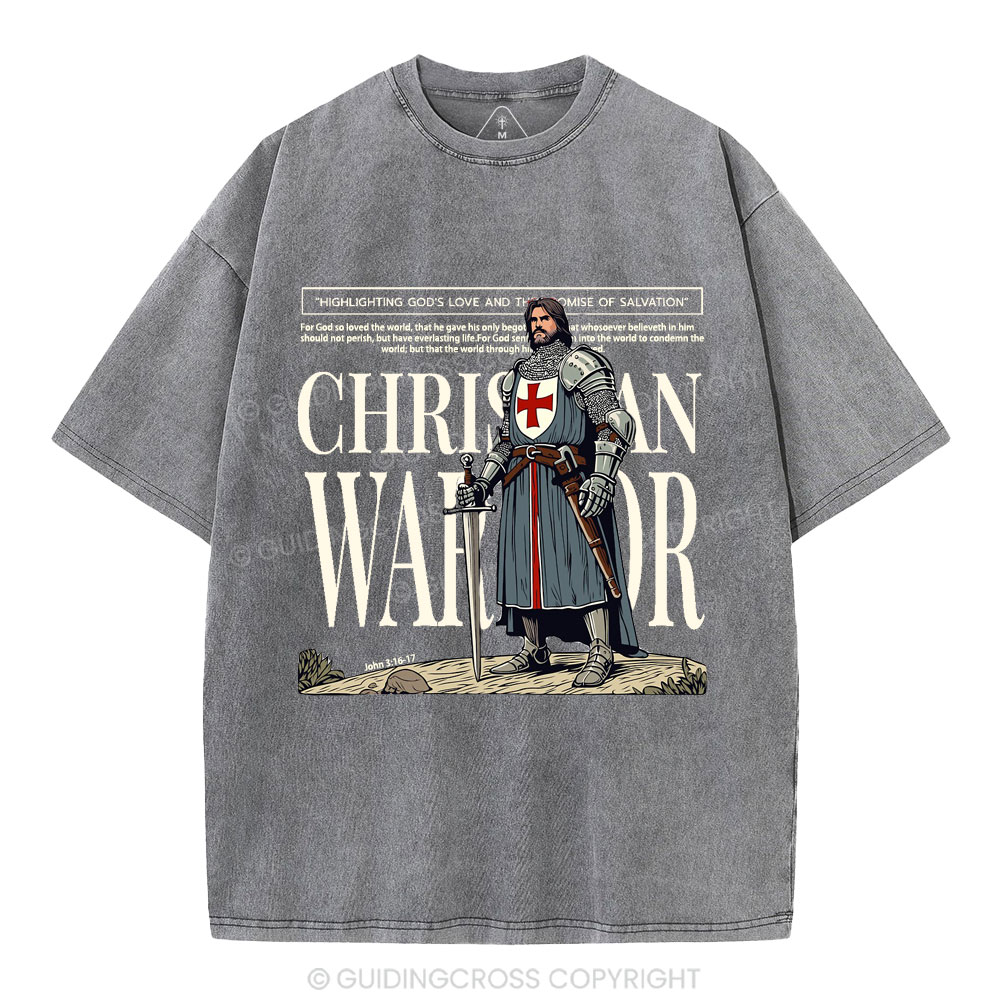Highlighting God's Love Christian Washed T-Shirt