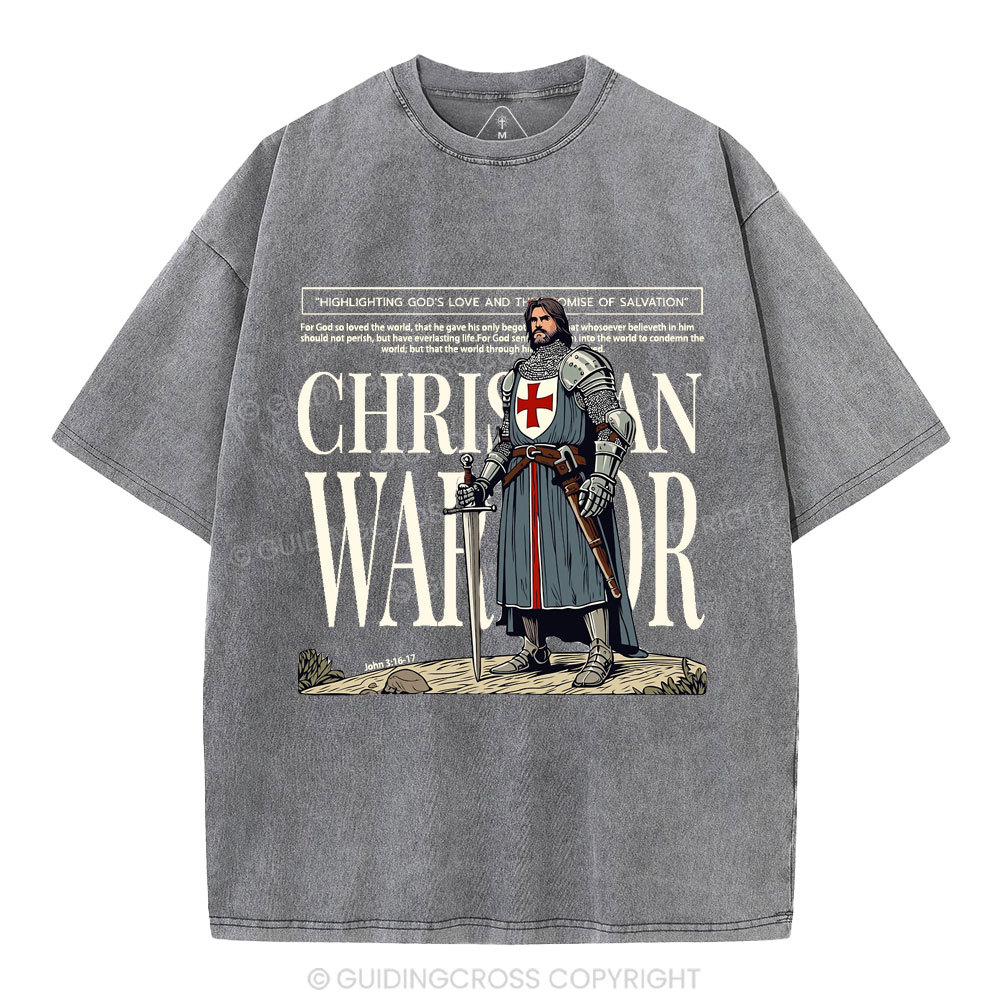 Highlighting God's Love Christian Washed T-Shirt