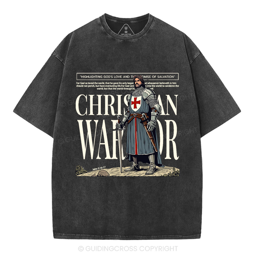 Highlighting God's Love Christian Washed T-Shirt