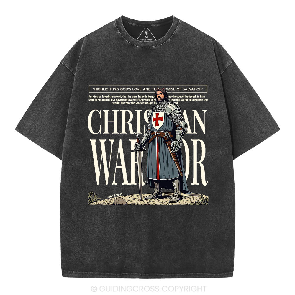 Highlighting God's Love Christian Washed T-Shirt