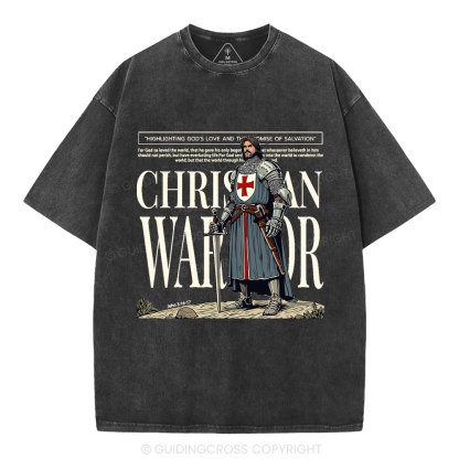 Highlighting God's Love Christian Washed T-Shirt
