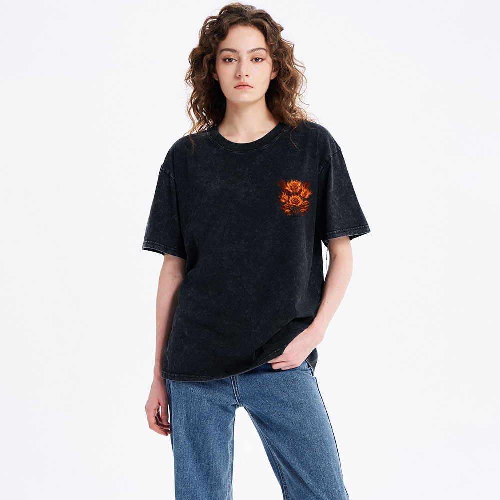 His Glory Christian Washed T-Shirt
