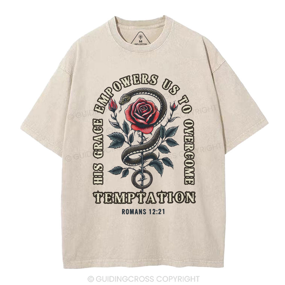 New-Sample Christian Washed T-Shirt Sale - GuidingCross
