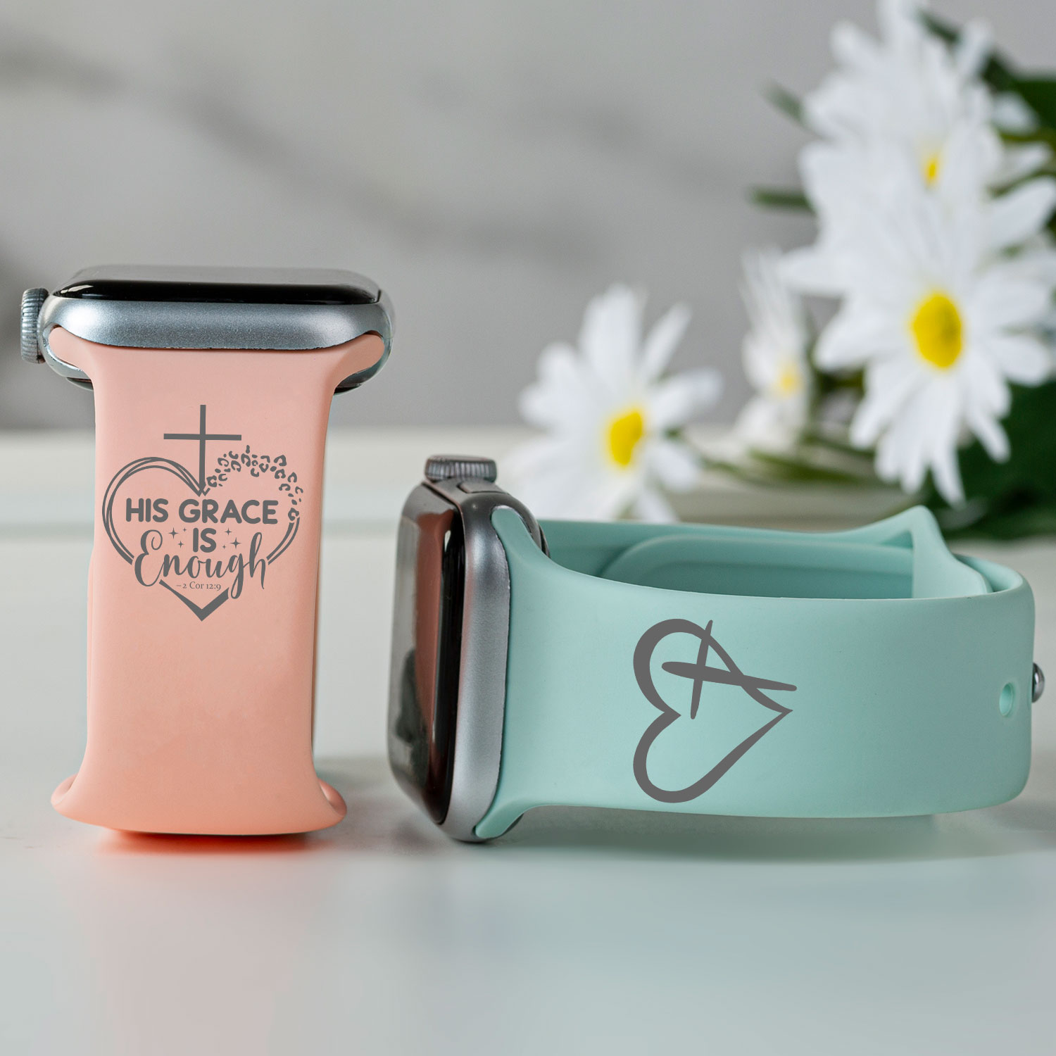 His Grace Is Enough Christian Watch Band