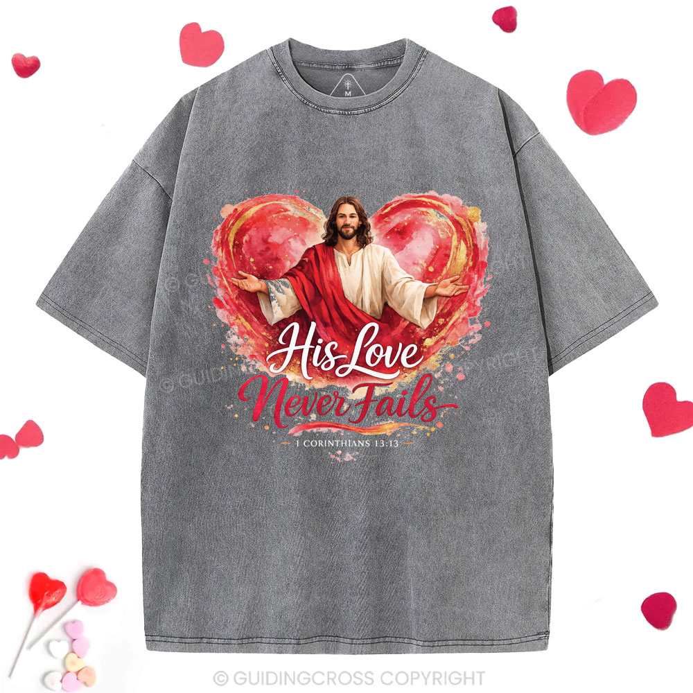 New-Sample Christian Washed T-Shirt Sale - GuidingCross