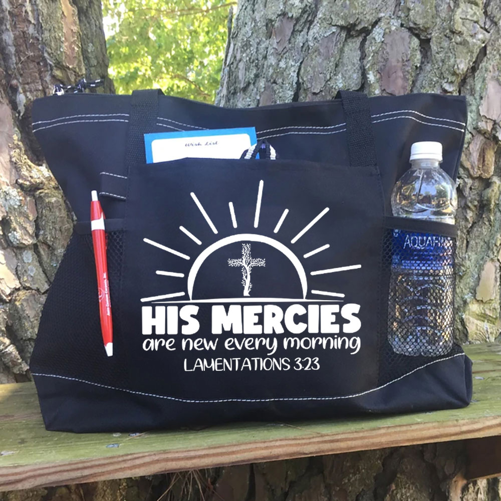 His Mercies Are New Christian T-Shirt